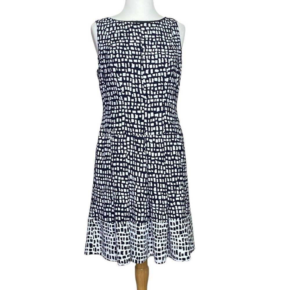 Lauren Ralph Lauren Size 10 Black and White Sress